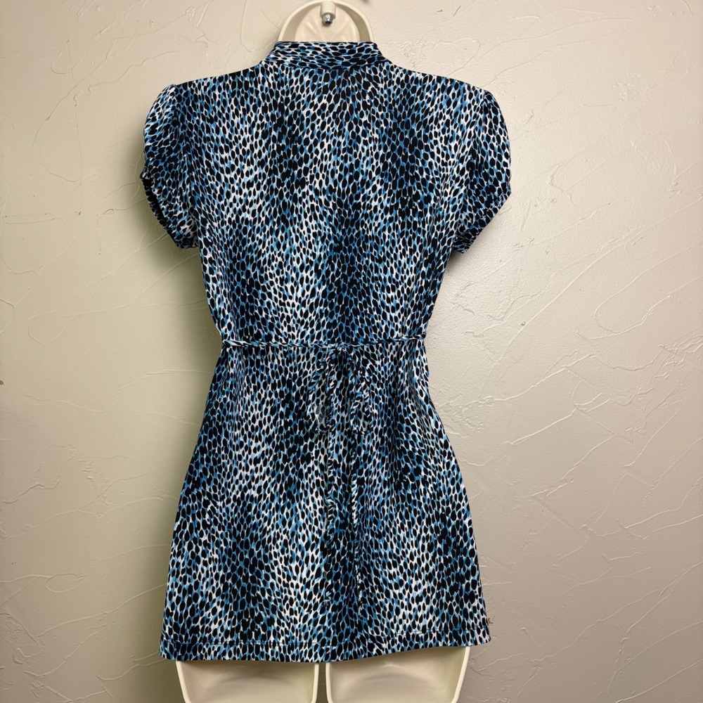 Baby DOLL Animal Print TOP With RUFFLE - Picture 2 of 9
